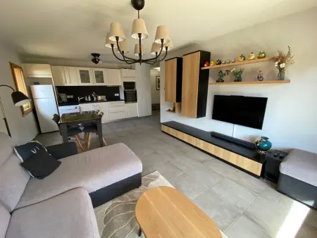 Appart 66m² 2 ch + coin nuit, balcon sud, garage : photo 4