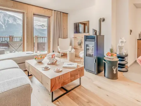 Location appartement à Champagny en Vanoise, Champagny en Vanoise : Appartement 6 pers, 3 pièces, balcon