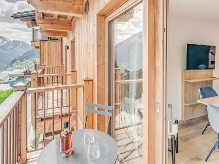 Location appartement à Champagny en Vanoise, Champagny - Appartement cosy 6 pers, balcon, WIFI inclus