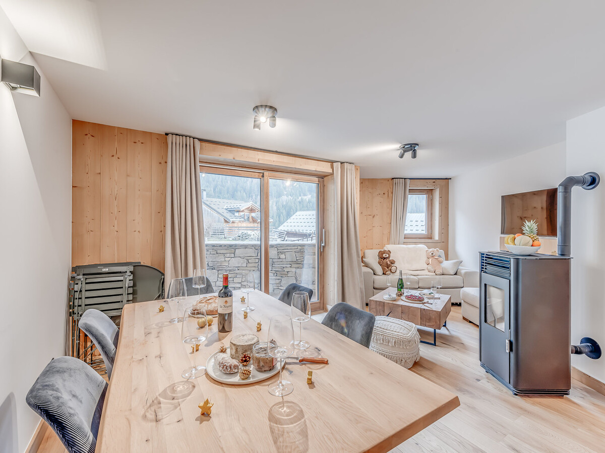 Grand Bouquetin : appartement 6 pers, terrasse Est à Champagny - Photo 2