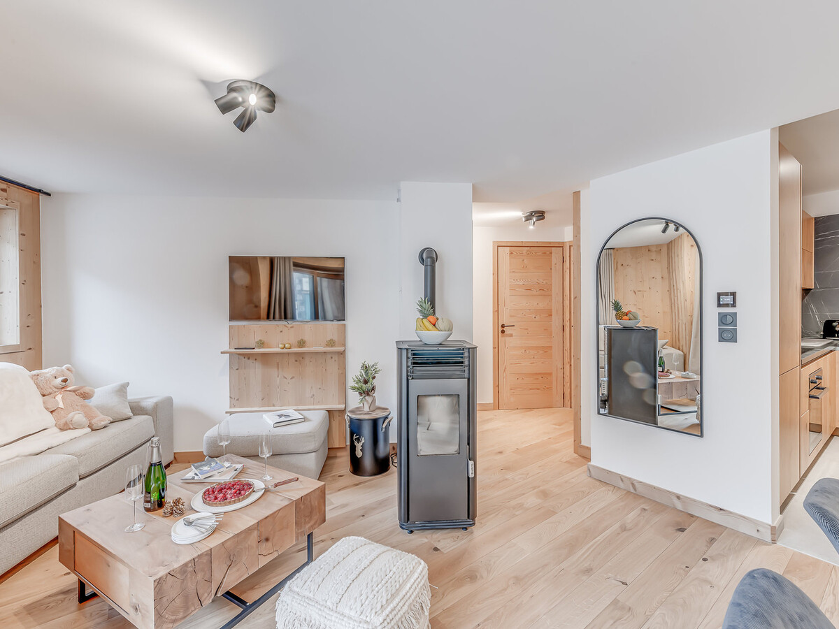 Grand Bouquetin : appartement 6 pers, terrasse Est à Champagny - Photo 13