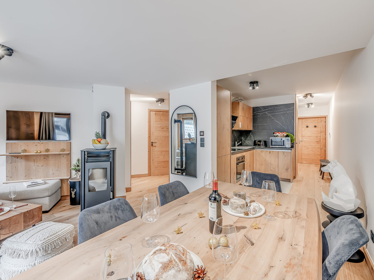 Grand Bouquetin : appartement 6 pers, terrasse Est à Champagny - Photo 14