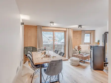 Location appartement à Champagny en Vanoise, Appartement cosy 6 pers, Champagny-en-Vanoise, terrasse et WIFI