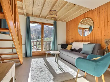 Location appartement à Plagne 1800, Duplex 6 pers rénové sud-est, balcon, Plagne 1800