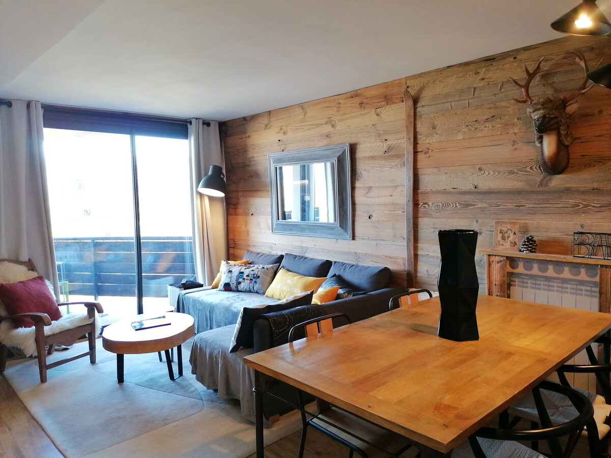 Appartement 43m² rénové, balcon vue pistes à Pra-Loup - Photo 1