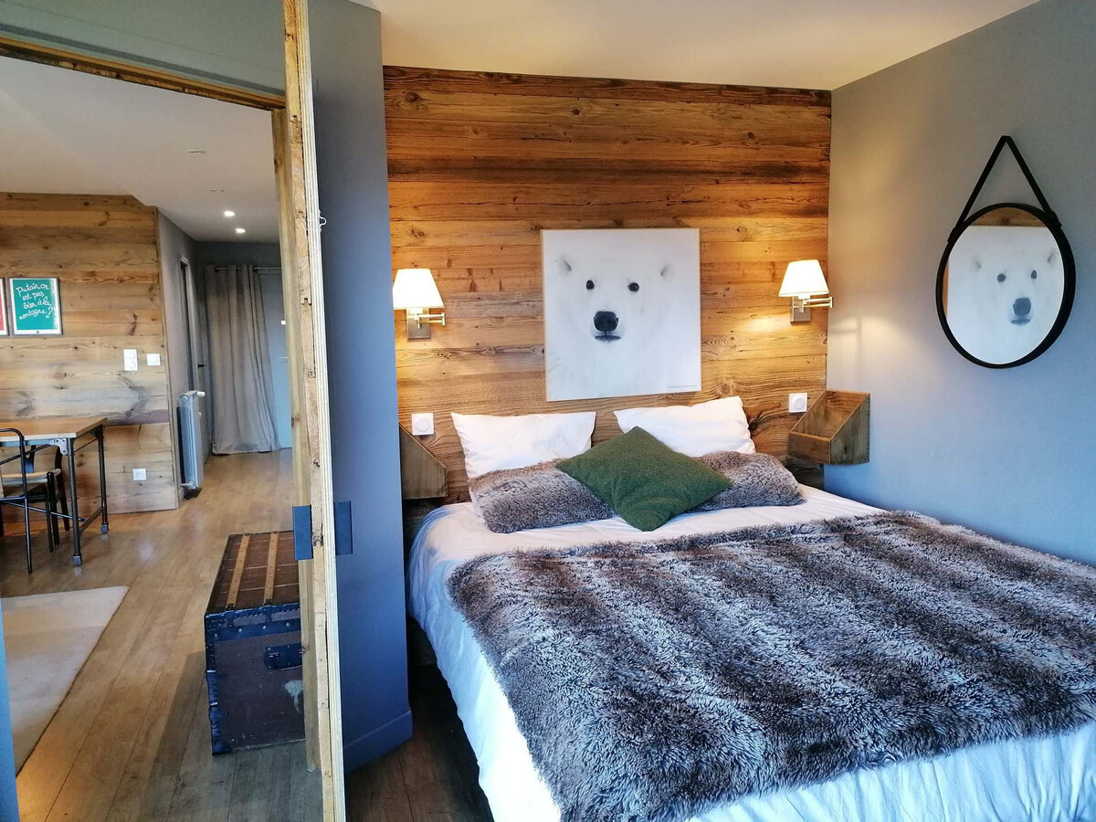 Appartement 43m² rénové, balcon vue pistes à Pra-Loup - Photo 5