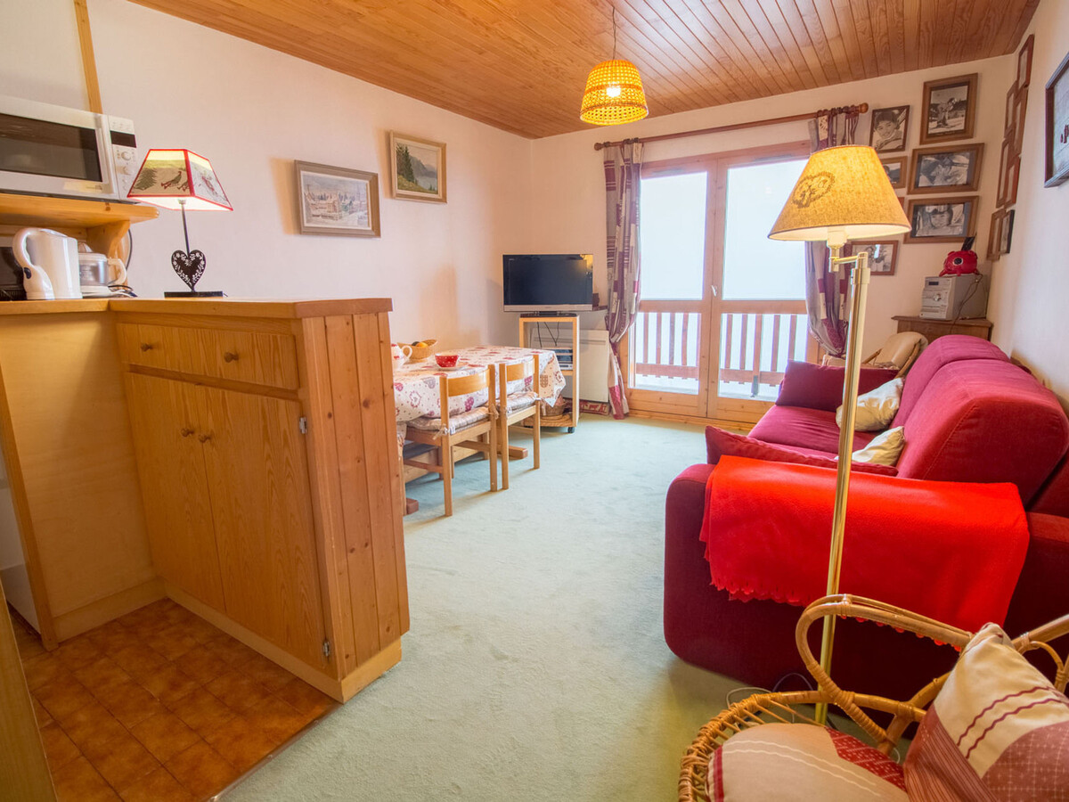 Appartement 35m² balcon vue crêtes, 150m des pistes - Photo 2