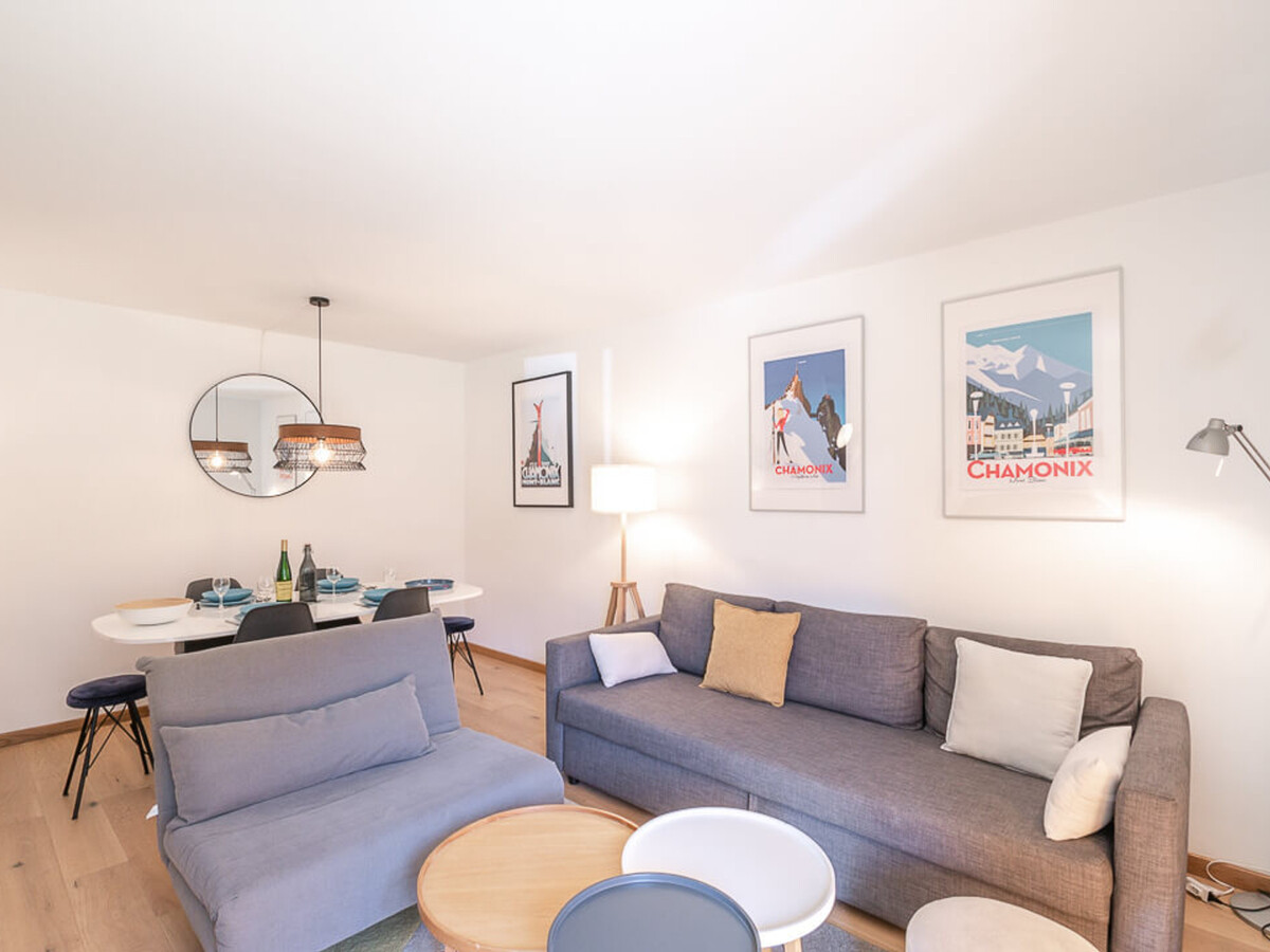 Appartement 40m² Chamonix, terrasse vue Mont-Blanc - Photo 4