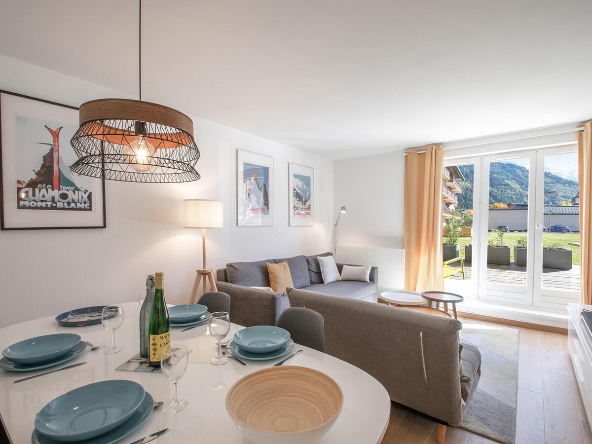 Appartement 40m² Chamonix, terrasse vue Mont-Blanc - Photo 6