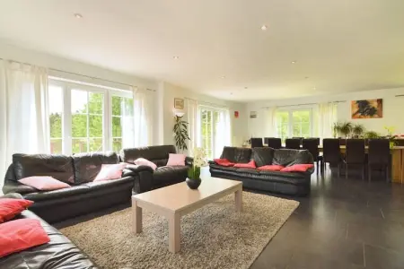 Maison 20 personnes à Trou de bra : vue nature et terrasse : photo 5