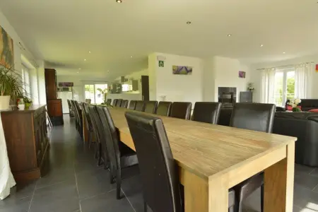 Maison 20 personnes à Trou de bra : vue nature et terrasse : photo 8
