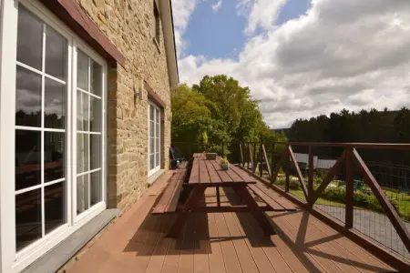 Maison 20 personnes à Trou de bra : vue nature et terrasse : photo 36