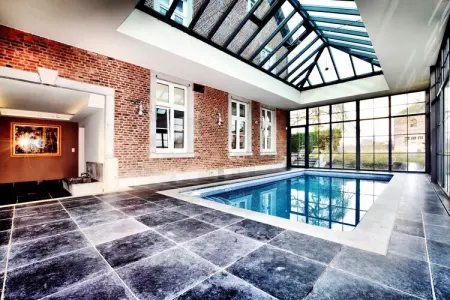 Chateau-ferme Delhaise, Séjour élégant avec sauna - Photo 11