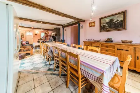 Ferme Sol Batire : gîte 20 pers., sauna et forêt à 100m : photo 17