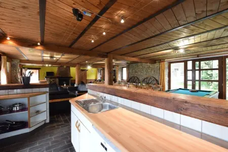 Gîte de groupe 22 personnes avec sauna près de la Baraque de Fraiture : photo 11