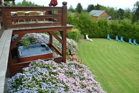 Chalet du Soleil à Septon : 8 personnes, sauna et terrasse : photo 12