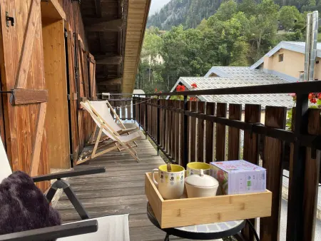 Appartement 9 pers, 4 chambres à Beaufort, balcon sud-ouest : photo 7