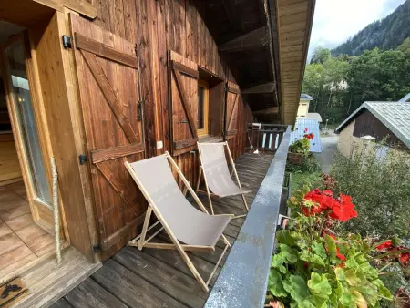 Appartement 9 pers, 4 chambres à Beaufort, balcon sud-ouest : photo 9