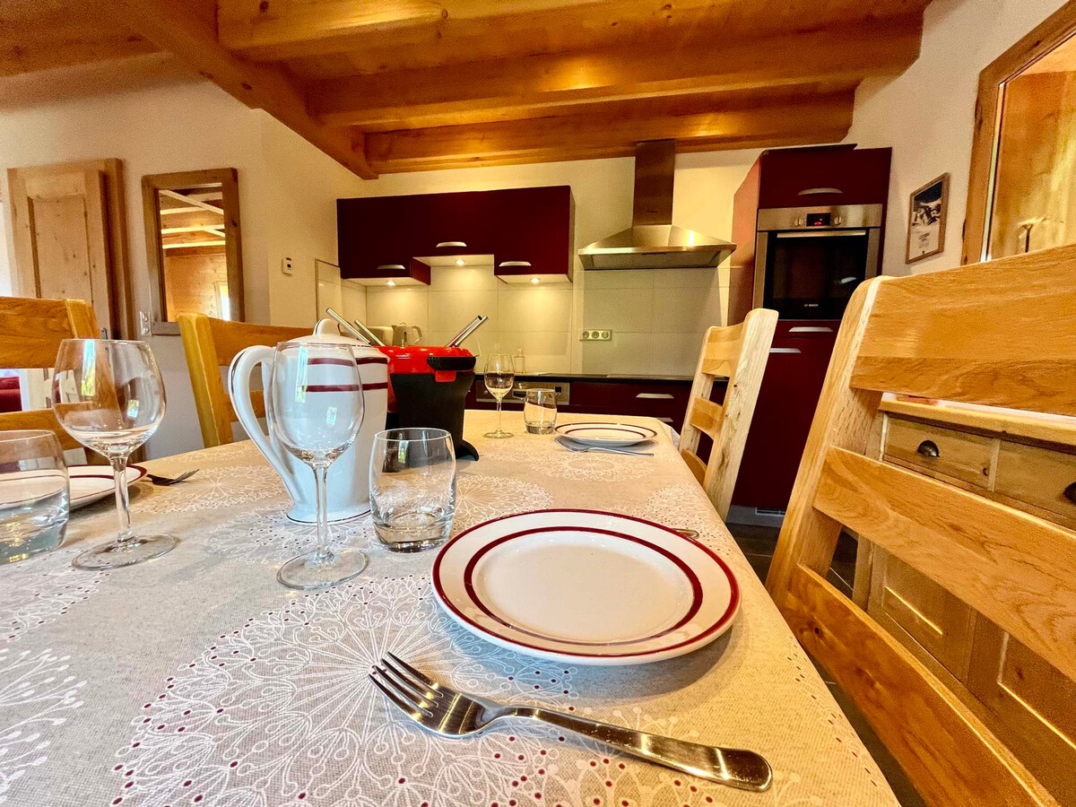 Demi-chalet 6 pers à Samoëns, cheminée, balcon sud et garage - Photo 3