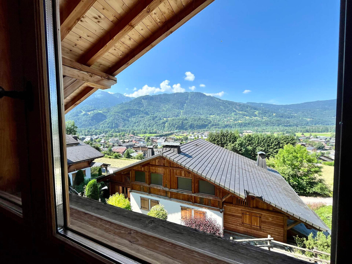 Demi-chalet 6 pers à Samoëns, cheminée, balcon sud et garage - Photo 14