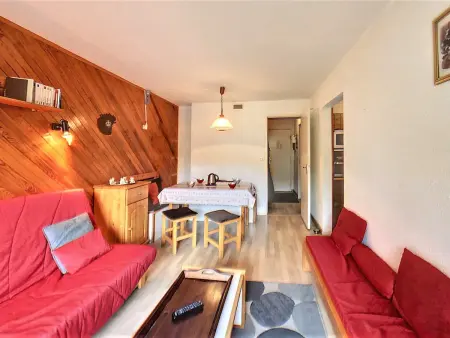 Studio confortable, skis aux pieds, balcon, accès piscine chauffée - Photo 1