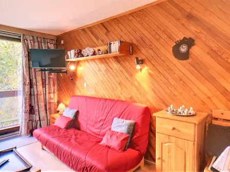 Studio confortable, skis aux pieds, balcon, accès piscine chauffée - Photo 7