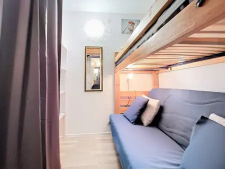 Studio confortable, skis aux pieds, balcon, accès piscine chauffée - Photo 10