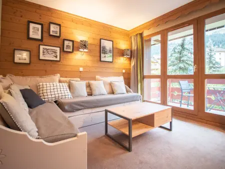 Location appartement à Valmorel, Appartement cosy 3 pièces avec balcon - 6 personnes, Valmorel