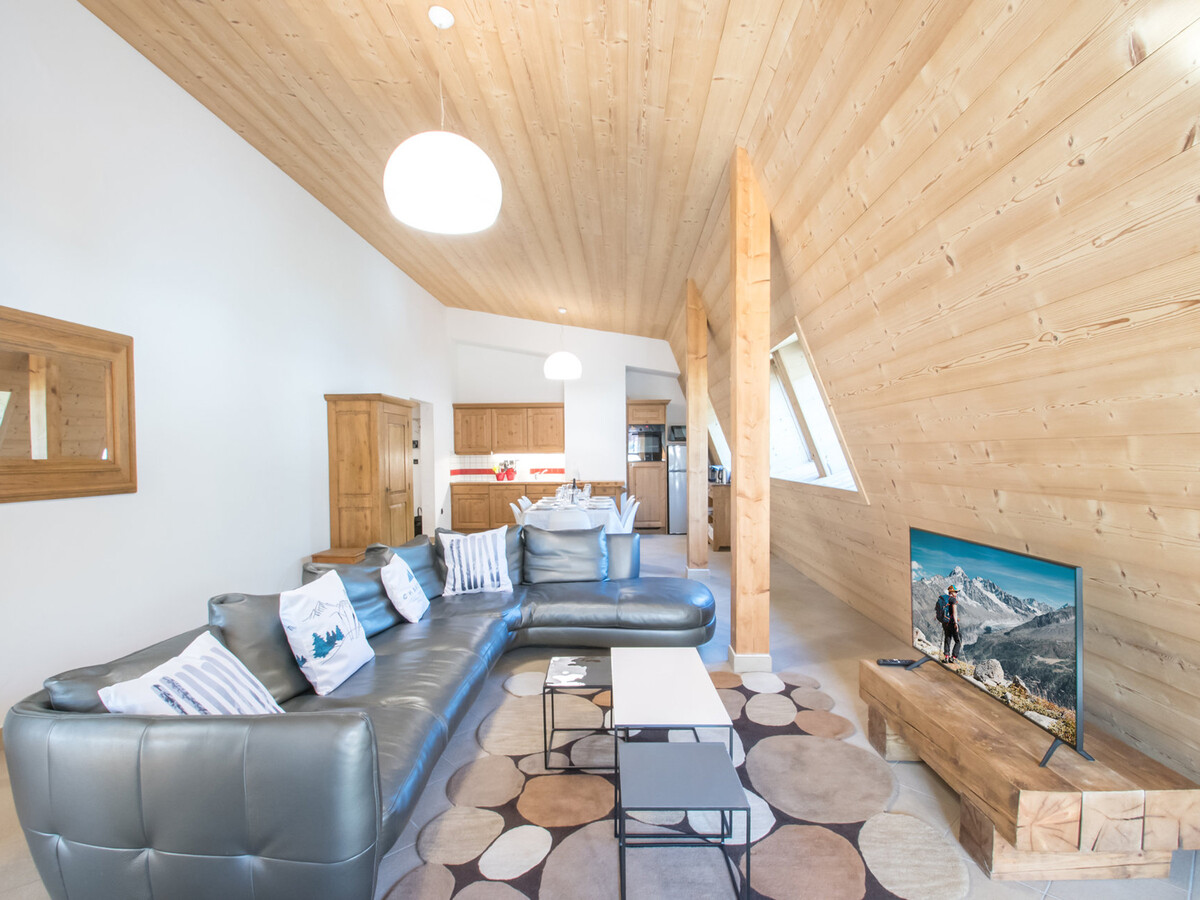 Appartement 8 pers. centre Chamonix, vue Mont-Blanc - Photo 1