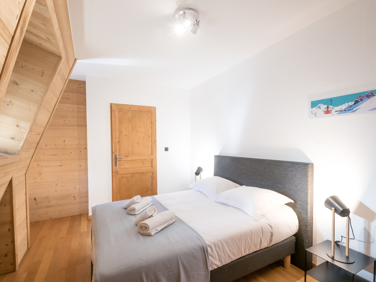 Appartement 8 pers. centre Chamonix, vue Mont-Blanc - Photo 3