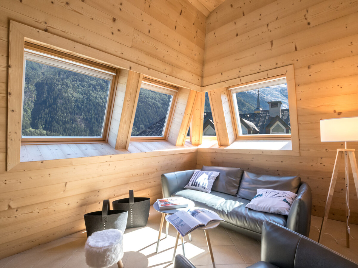 Appartement 8 pers. centre Chamonix, vue Mont-Blanc - Photo 5