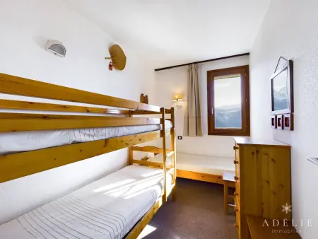 T2 5 pers. aux pieds des pistes, balcon plein sud : photo 5