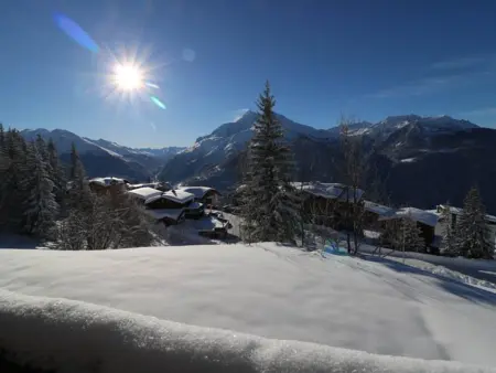 T2 5 pers. aux pieds des pistes, balcon plein sud : photo 8