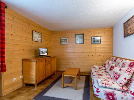 Appart 4 pers centre La Clusaz, parking couvert : photo 7