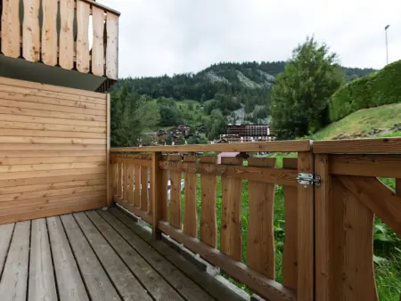 Appart 4 pers centre La Clusaz, parking couvert : photo 11
