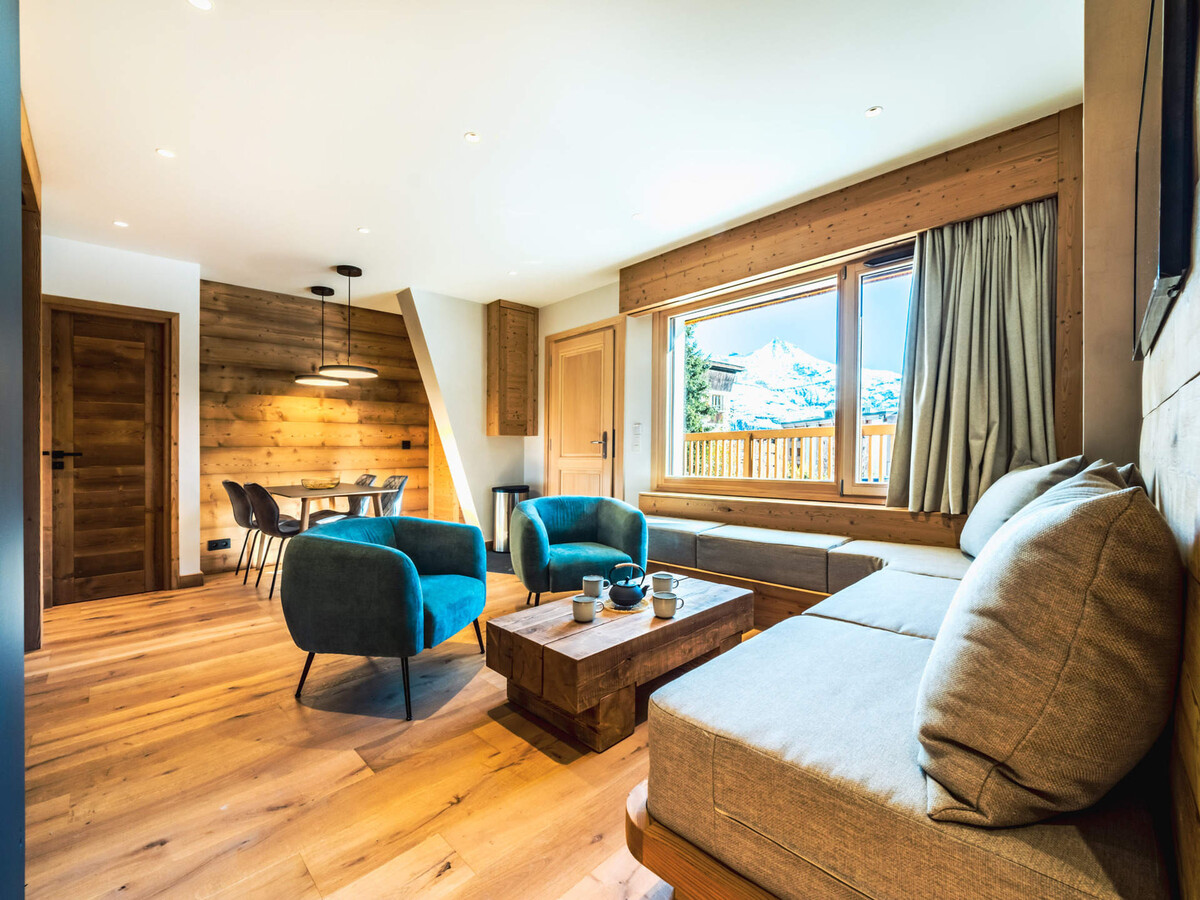 2 pièces cabine 35m² avec terrasse à Tignes le Lac - Photo 1