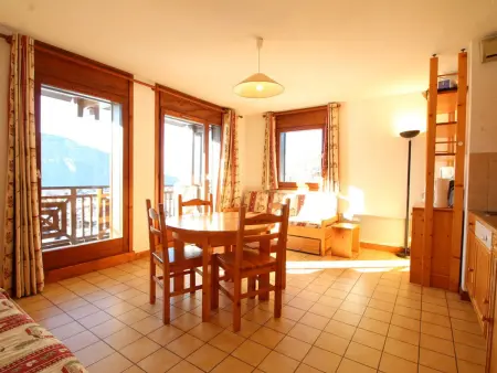 Location appartement à Les Carroz d'Arâches, Studio spacieux 5 pers avec parking aux Carroz dArâches