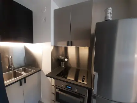 Studio rénové 28m² balcon montagne à Brides-les-Bains : photo 2