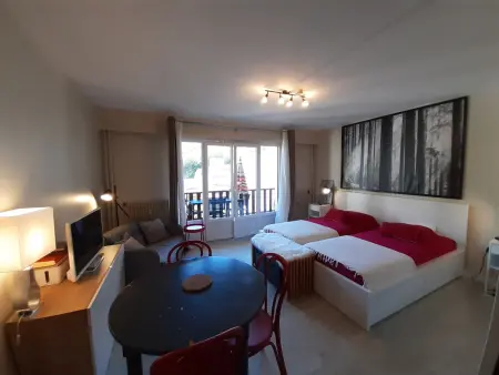 Studio rénové 28m² balcon montagne à Brides-les-Bains : photo 6