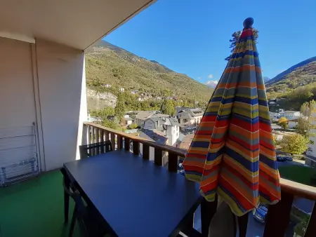 Studio rénové 28m² balcon montagne à Brides-les-Bains : photo 10
