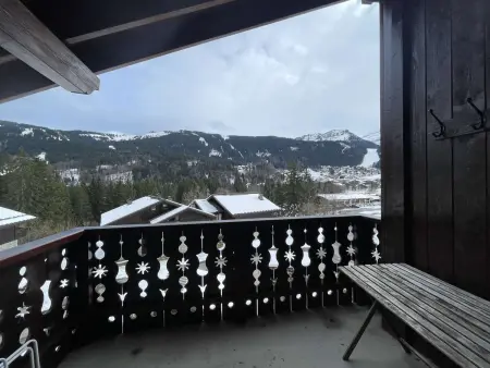 Appart 4 pièces 6 pers aux Carroz : balcon sud-est, ski à 1,9 km : photo 11