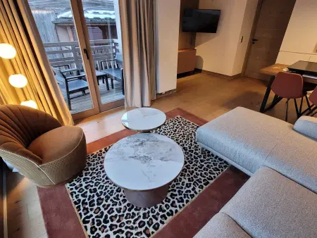 Location appartement à Les Gets, Appartement lumineux centre station, 6 personnes