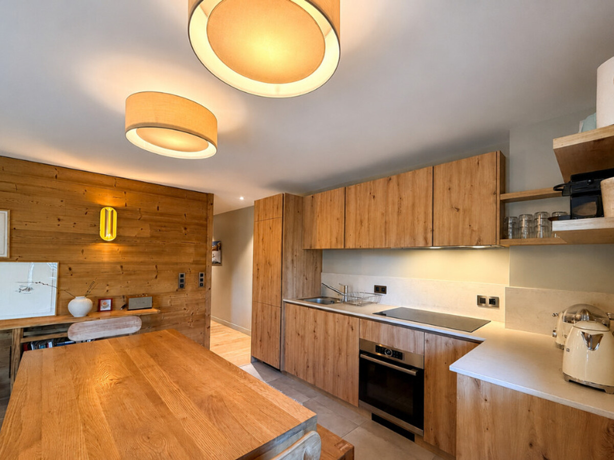 Appartement 4P 8 pers, cheminée et vue vallée à Saint-Martin-de-Belleville - Photo 6