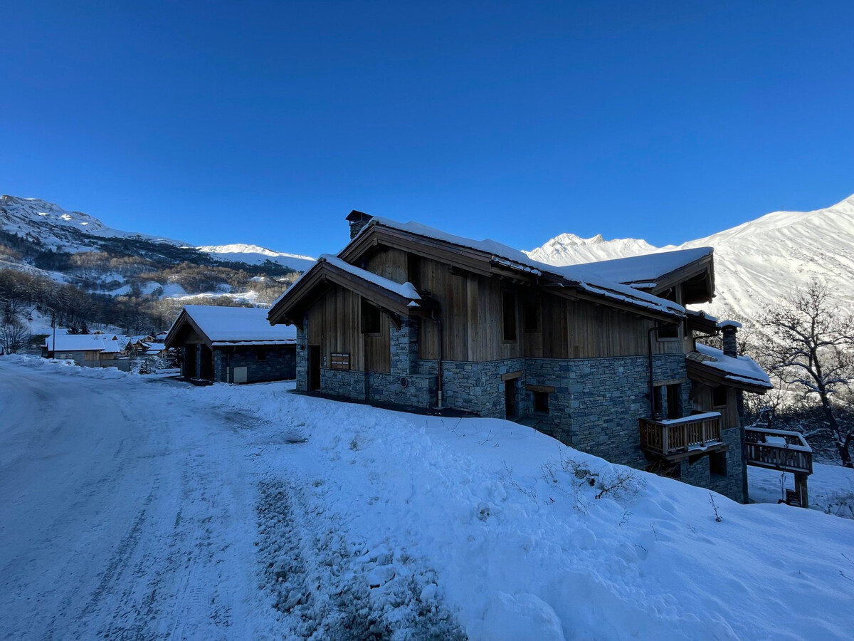 Appartement 4P 8 pers, cheminée et vue vallée à Saint-Martin-de-Belleville - Photo 19