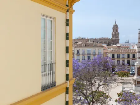 Location appartement à Málaga, Appartement dans bâtiment historique avec tout confort, Malaga centre
