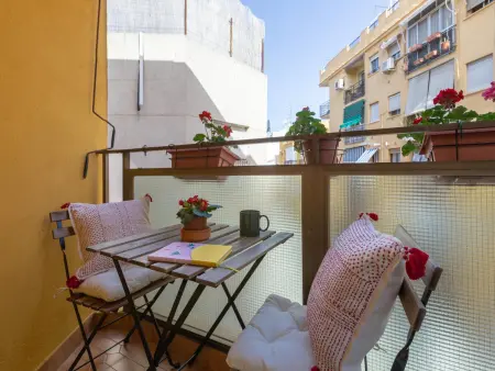 Appartement lumineux avec terrasse et parking, centre-ville de Málaga - Photo 1