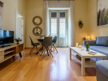 Location appartement à Málaga, Appartement Central à Malaga avec Balcons, Climatisation et Wifi Gratuit
