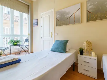 Appartement Central à Malaga avec Balcons, Climatisation et Wifi Gratuit - Photo 8