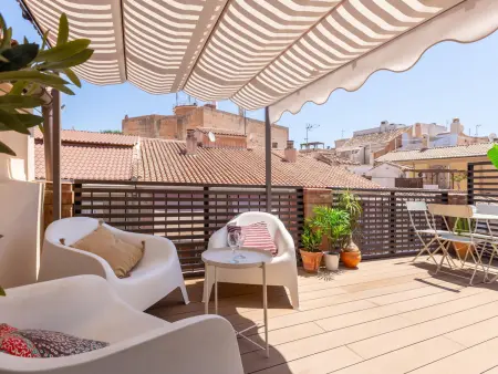 Penthouse centre historique Málaga, terrasse vue cathédrale : photo 6