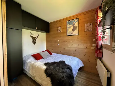 Studio cabine 4 pers aux Menuires, balcon sud, pied des pistes - Photo 7